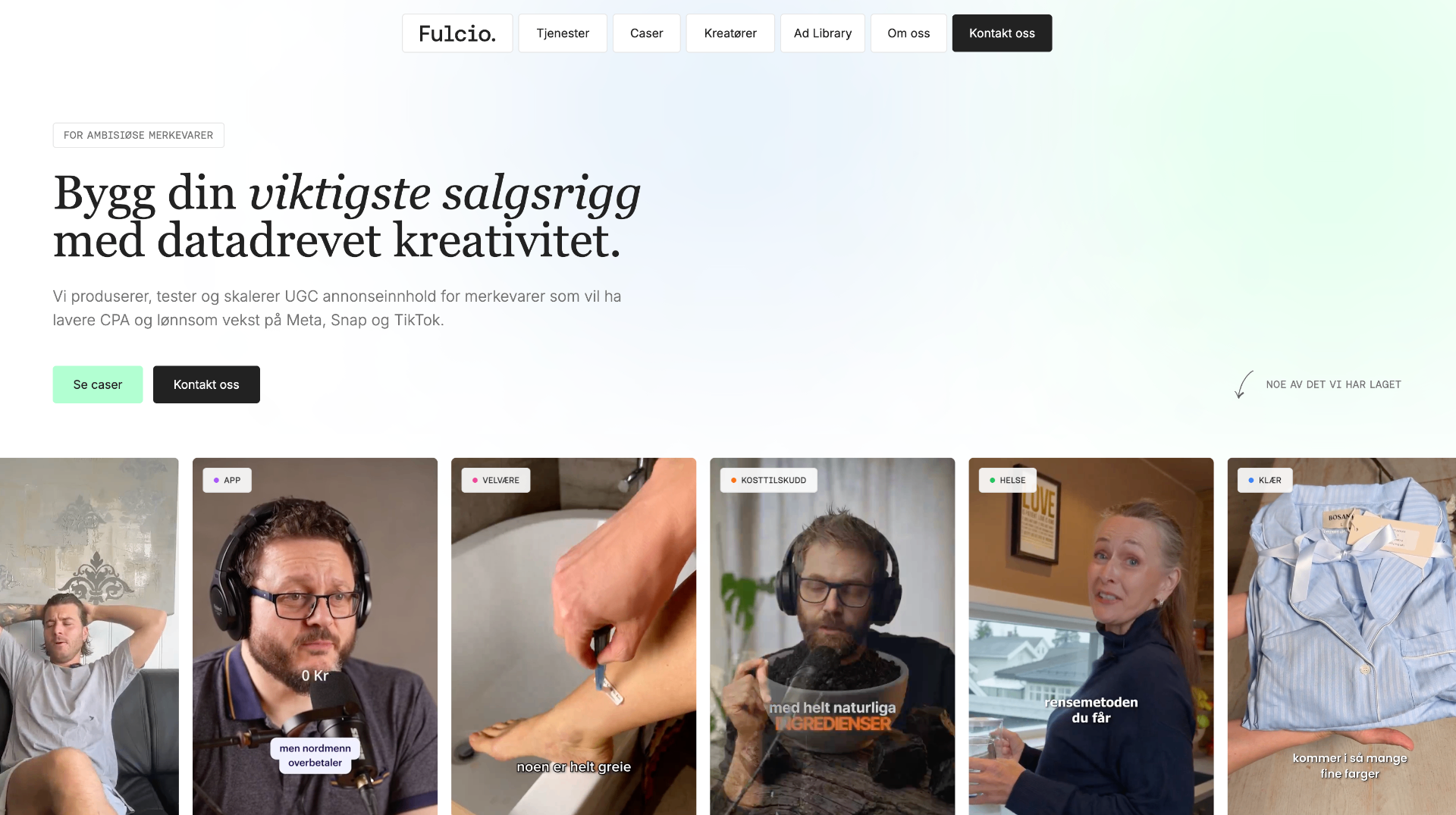 Fulcio Media website