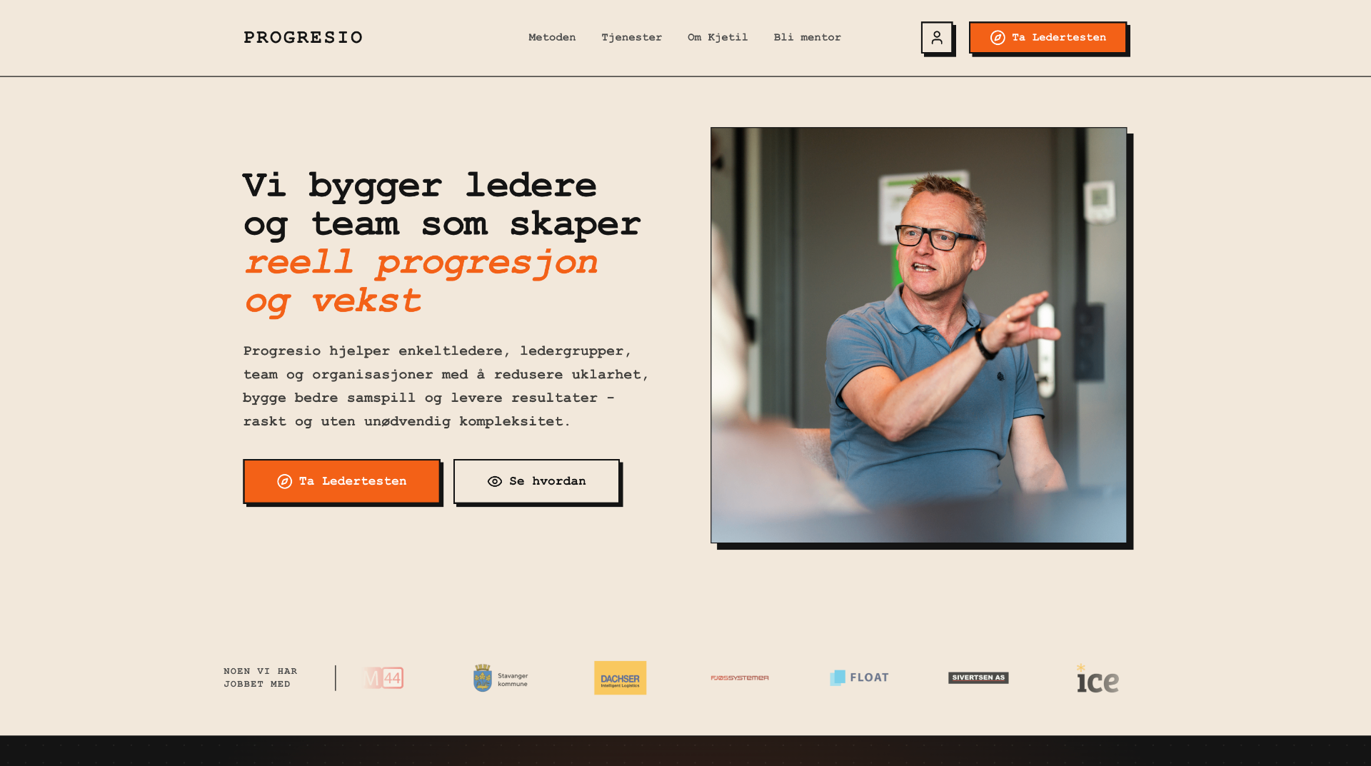 Progresio website